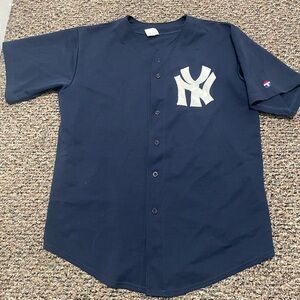Vintage 90s New York Yankees NY Jersey Men’s Size XL (46-48)